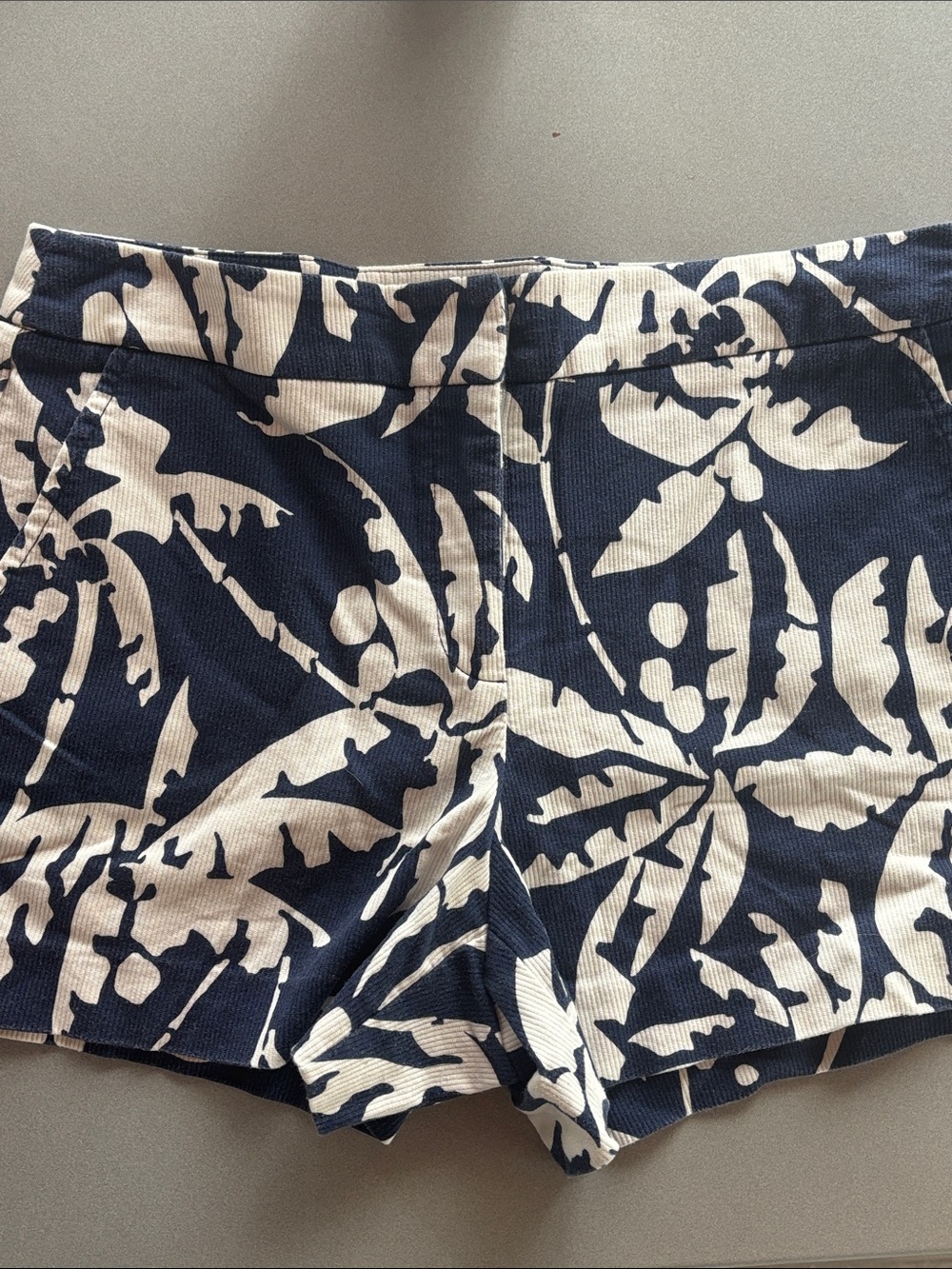 Women’s Trink Turk Navy & White Printed Shorts